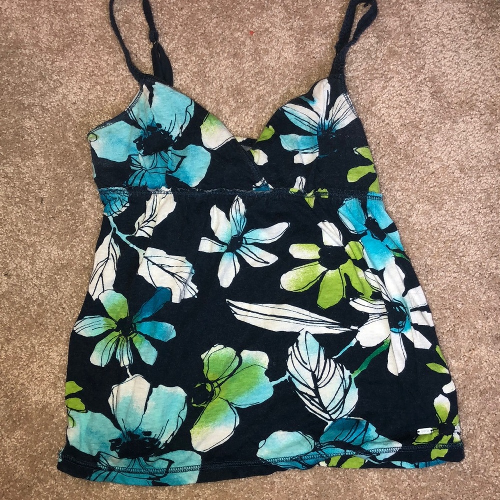 Aeropostale floral tank top